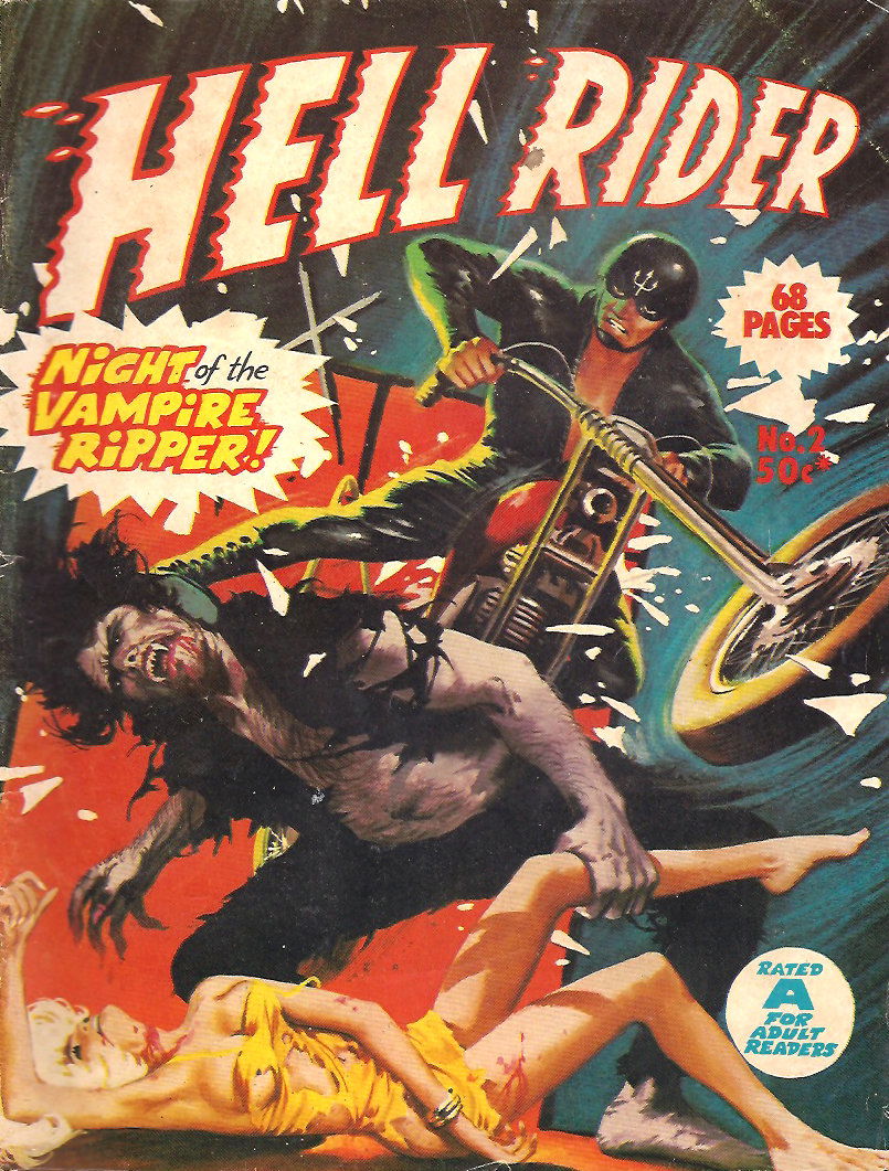 Hell Rider (Gredown, 1976 series) #2 ([1976?])