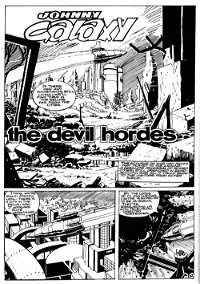 Johnny Galaxy and the Space Patrol (Sport Magazine, 1968 series) #4 — The Devil Hordes (page 1)
