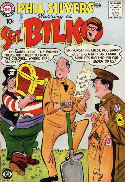 Sergeant Bilko (DC, 1957 series) #9 (September 1958)