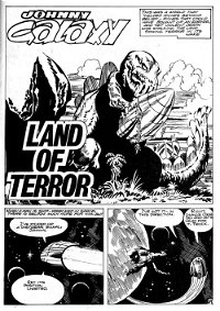 Johnny Galaxy and the Space Patrol (Sport Magazine, 1968 series) #4 — Land of Terror (page 1)