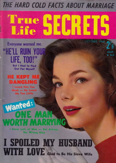 True Life Secrets  #94 (October 1964)