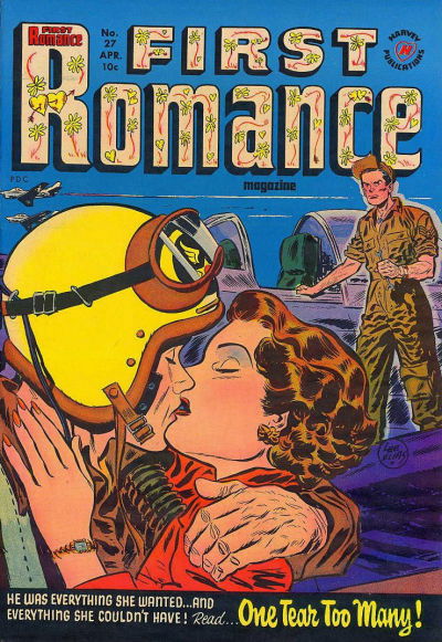 First Romance Magazine (Harvey, 1949 series) #27 (April 1954)