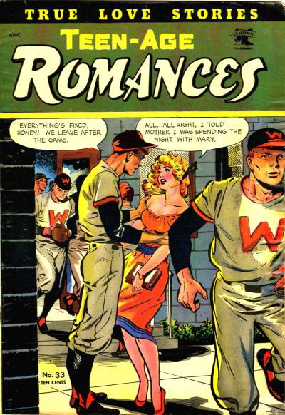 Teen-Age Romances (St. John, 1949 series) #33 September 1953