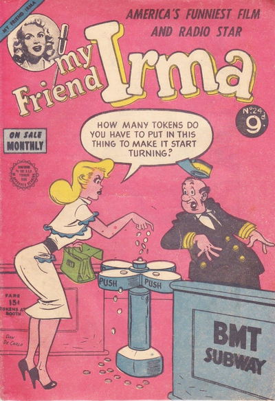My Friend Irma (Transport, 1953? series) #24 ([August 1955?])
