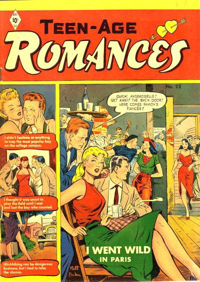 Teen-Age Romances (St. John, 1949 series) #22 June 1952