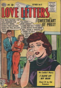 Love Letters (Quality, 1954 series)  #41 (October 1955)