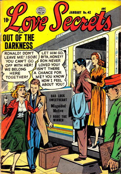 Love Secrets (Quality, 1953 series) #42 (January 1955)