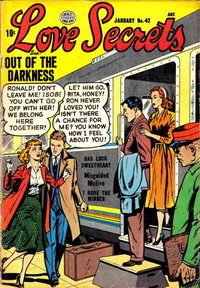 Love Secrets (Quality, 1953 series)  #42 (January 1955)