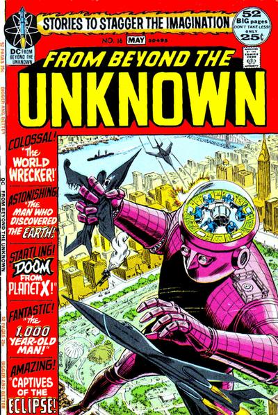 From Beyond the Unknown  #16 (April-May 1972)