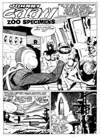 Johnny Galaxy and the Space Patrol (Sport Magazine, 1968 series) #4 — Zoo Specimens