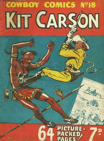 Cowboy Comics (Amalgamated Press, 1950 series) #18 (7 December 1950)