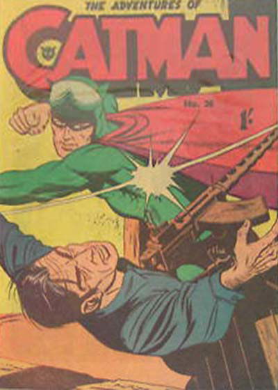 Catman (Tricho, 1961 series) #20 ([1963?]) —The Adventures of Catman