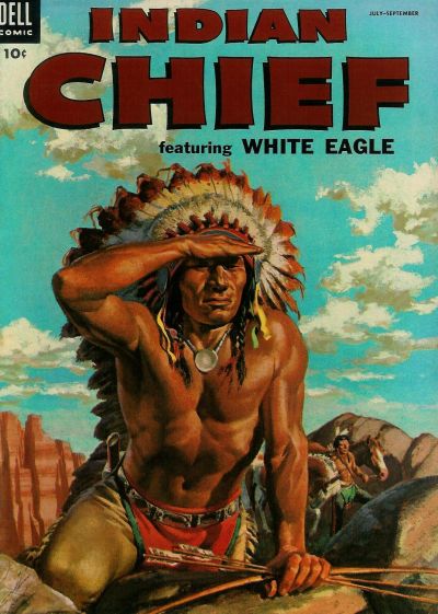 Indian Chief (Dell, 1951 series) #15 (July-September 1954)