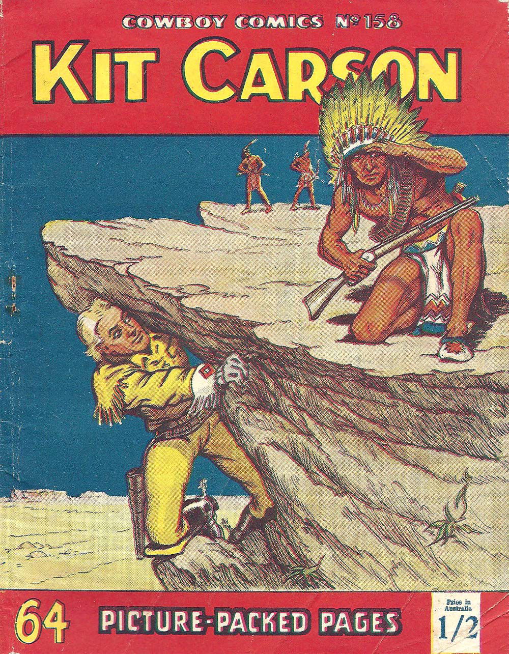 Cowboy Comics (Amalgamated Press, 1950 series) #158 (March 1956)