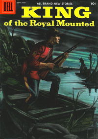 King of the Royal Mounted (Dell, 1952 series) #22 (September-November 1956)