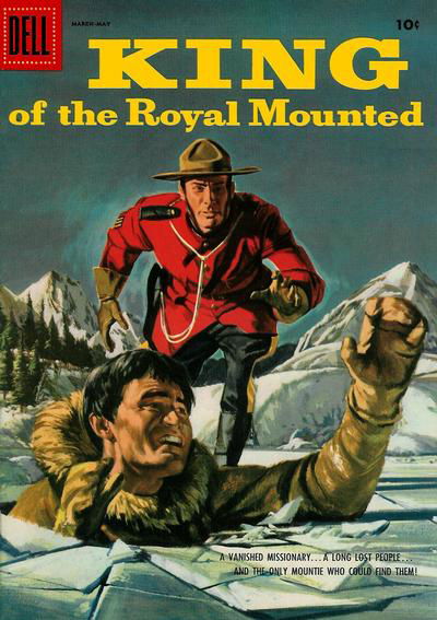 King of the Royal Mounted (Dell, 1952 series) #20 (March-May 1956)