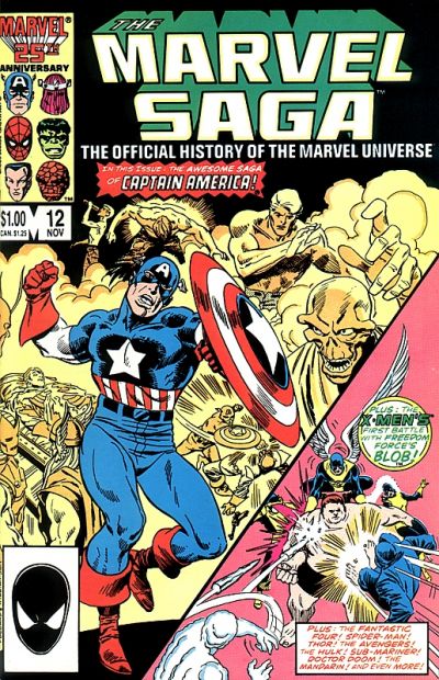 The Marvel Saga  #12 (November 1986)