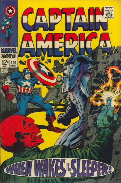 Captain America (Marvel, 1968 series) #101 May 1968