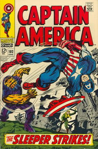 Captain America (Marvel, 1968 series) #102 June 1968