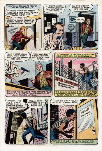 The Superman Family (DC, 1974 series) #206 — Open Season on Red-Header Reporters! (page 8)