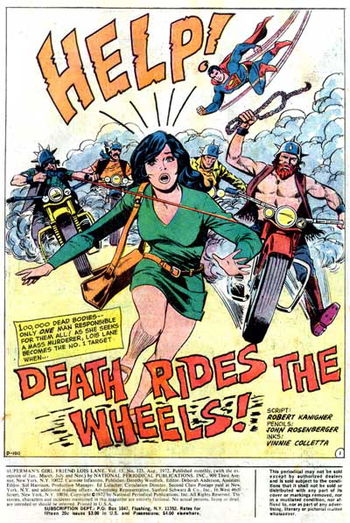 Superman's Girl Friend, Lois Lane (DC, 1958 series) #125 — Death Rides the Wheels! (page 1)