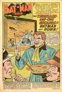 The Thousand-and-One Escapes of Batman and Robin! (<span class="fw-500">Detective Comics</span>  #221 (July 1955)), page 1