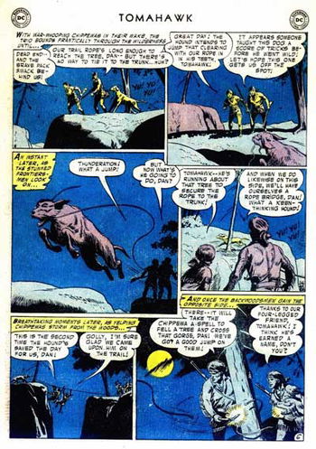 Tomahawk (DC, 1950 series) #50 — Tomahawk's Canine Partner (page 6)