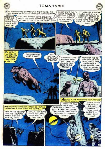 Tomahawk's Canine Partner (<span class="fw-500">Tomahawk</span>  #50 (August 1957)), page 6
