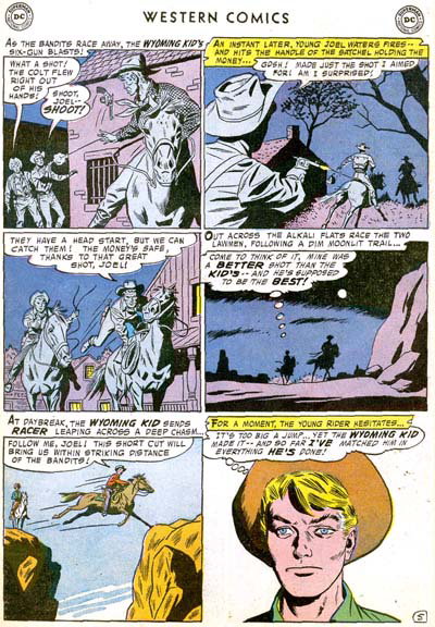 The Show-Off of Horseshoe Gap (<span class="fw-500">Western Comics</span>  #63 (May-June 1957)), page 5