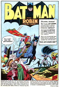 Ride, Bat-Hombre, Ride! (<span class="fw-500">Batman</span>  #56 (December 1949-January 1950)), page 1