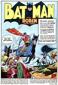 Batman (DC, 1940 series) #56 — Ride, Bat-Hombre, Ride! (page 1)
