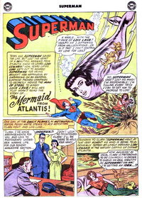 The Mermaid From Atlantis (<span class="fw-500">Superman</span>  #138 (July 1960)), page 1
