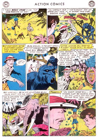 Congo Bill--Witch Doctor (<span class="fw-500">Action Comics</span>  #221 (October 1956)), page 4