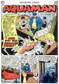 The Man Who Was Aquaman's Double! (<span class="fw-500">Adventure Comics</span>  #177 (June 1952)), page 1