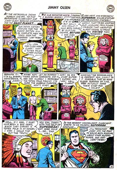 The Feats of Chief Super-Duper (<span class="fw-500">Superman's Pal, Jimmy Olsen</span>  #14 (August 1956)), page 2