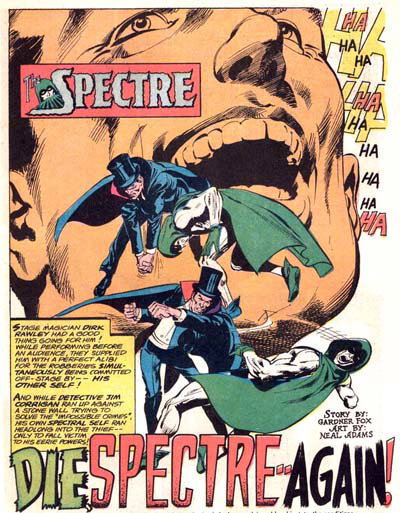 Die, Spectre--Again! (<span class="fw-500">The Spectre</span>  #2 (January-February 1968)), page 1