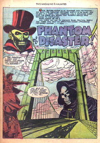 Phantom of Disaster! (<span class="fw-500">This Magazine is Haunted</span>  #10 (April 1953)), page 1