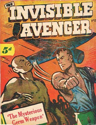 The Invisible Avenger (Times, 1950? series) #2 March 1952