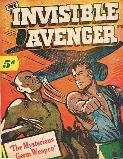 The Invisible Avenger  #2 (March 1952)