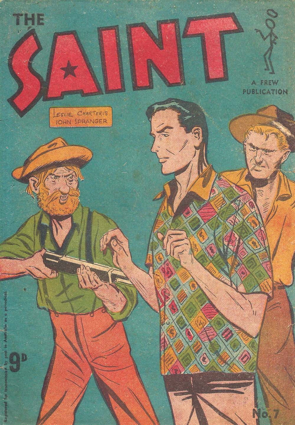 The Saint (Frew, 1953 series) #7 ([April 1954?])
