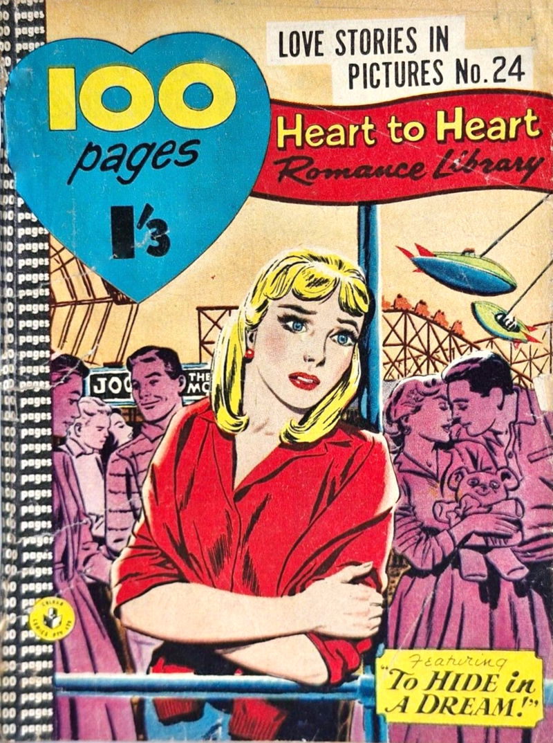 Heart to Heart Romance Library (Colour Comics, 1958 series) #24 ([May 1960?])