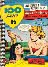 Heart to Heart Romance Library (Colour Comics, 1958 series) #25 [June 1960?]