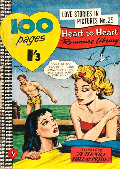 Heart to Heart Romance Library (Colour Comics, 1958 series) #25