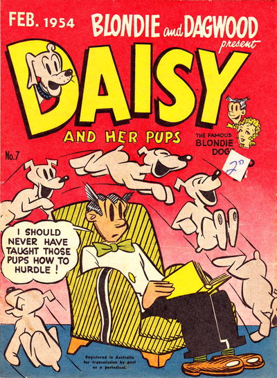 Blondie and Dagwood Present Daisy and Her Pups  #7 (February 1954)