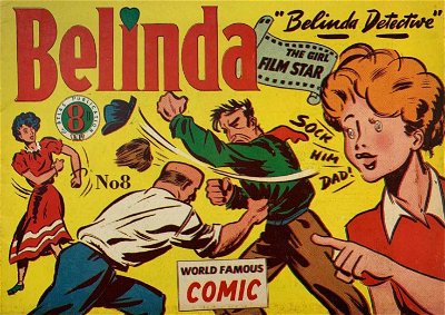 Belinda the Girl Film Star (Atlas, 1951 series) #8 ([April 1951?])