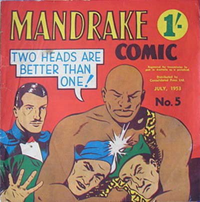 Mandrake Comic  #5 (July 1953)