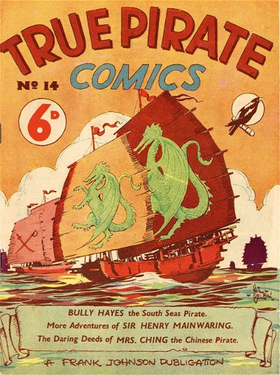 True Pirate Comics (Frank Johnson, 1947? series) #14 ([January 1949?])