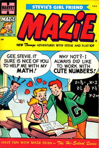 Mazie (Harvey, 1955 series)  #14 (February 1955)