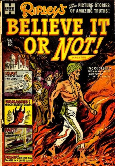 Ripley's Believe It or Not Magazine  #1 (September 1953)