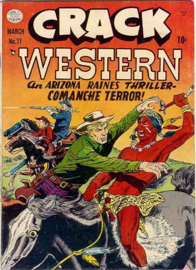 Crack Western (Quality, 1949 series) #77 March 1952